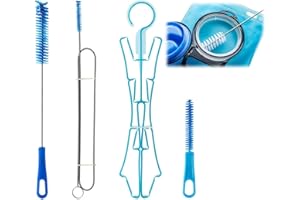 BNOYONERAS Vescica di Idratazione Kit di Pulizia, Kit di Pulizia 4 in 1 per Vesciche di Idratazione, Kit per la Pulizia del Tubo della vescica dell'Acqua, Kit di Pulizia della Sacca Idratazione