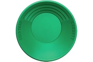 GARRETT METAL DETECTORS BATEA PENTOLA CERCATORI D'ORO 14" GOLD TRAP NUOVO, MINING, SLUICE ACCESSORI RICERCA ORO