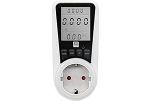 SHX Energiekosten-Messgerät SHX-PM05FW - Stromkosten im Überblick - Datenspeicher via Akku - großzügiges LCD-Display - einfache Bedienung