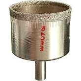 Depolife Mermer Granit Fayans Cam Yuvarlak Delme Pan&ccedil; Elmas U&ccedil; Yuvarlak A&ccedil;ma Matkap I&ccedil;in Karot 4Cm (40Mm)