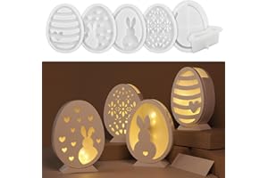 ‎AIDODIA silikonformen gießformen ostern, Silikonform Ostern Hase- gipsformen zum gießen ostern - silikon gießform silikon Osterhase (Ostern Hase)