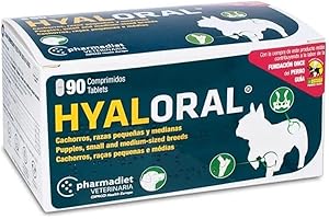 Opko Farmadiet Hyaloral 90 Comprimidos En Blíster Para Perros Razas Pequeñas Y Medianas
