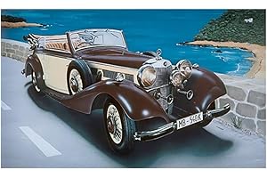 Italeri 3701 - Mercedes Benz 540k Model Kit Scala 1:24