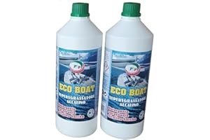 PIP PRODOTTI INNOVATIVI PROFESSIONALI Pip Detergente per Barche Eco Boat, Super Sgrassatore Alcalino, Sgrassante Nautico, Completa Cura e Manutenzione della Imbarcazione, Professionale, Concentrato, Flacone o Tanica