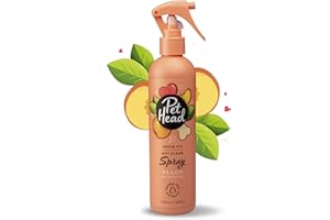 Pet Head Quick Fix Dry Clean Spray, 90433A, Peach, 300 ml (Pack of 1)
