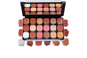 REVOLUTION BEAUTY LONDON Makeup Revolution, Forever Flawless, Eyeshadow Palette, Decadent, 18 Shades, 19.8g