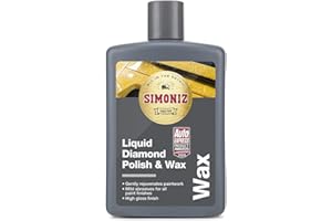Simoniz Liquid Diamond Polish & Wax, Car Wax & Polish, 475ml