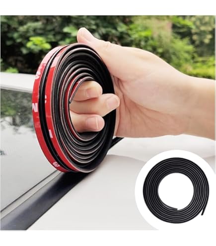 Guarnizione Gomma Auto Forma B 5m - Adesiva, Impermeabile E Antirumore Per Portiere