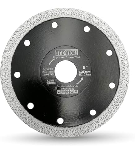 2025 105mm Turbine Ultra-Thin Granite Ceramic Tile Diamond Cutting Disc