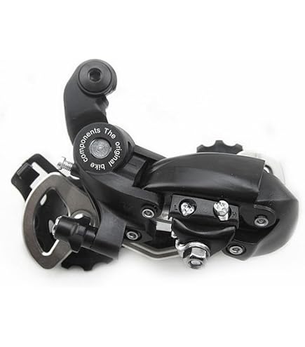 Dérailleur Arrière Shimano Tourney TY200 – 6/7 Vitesses, Cage Courte SS, Compatible BMX/Track, Poulies 11 Dents