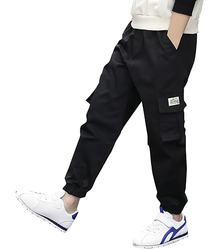 MFH Pantalon BDU Armée Américaine Enfant - Modèle Woodland - Taille M (134/140)