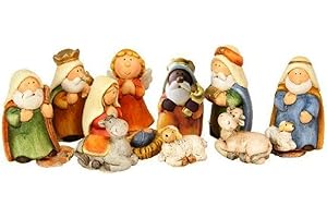 Timtina Générique Krippenfiguren Set 11-teilig