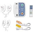 AED Trainer, XFT 120C+ AED Trainer Defibrillator with Remote Control, Practice Defibrillator English/French Voice Prompts, 10 Scenarios, First Aid Training Kit for Defibrillator Trainee Beginner