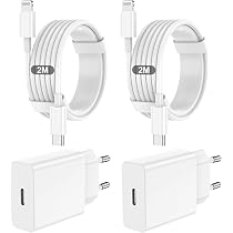 2 Pezzi Cuffie Cablate Lightning MFi Per IPhone – Stereo Hi-Fi Con Microfono, Controlli Volume, Compatibili Con IPhone 14/13/12/11/XR/X/8/7/SE - 2