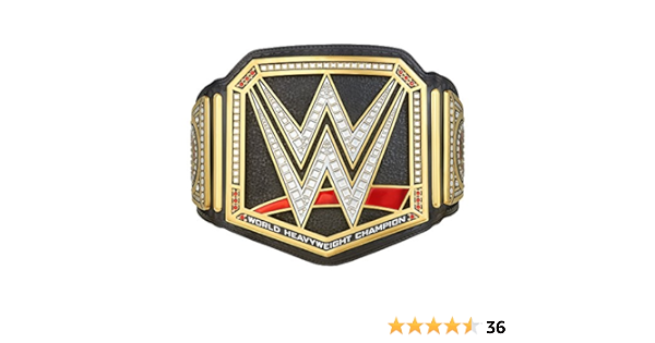 Wwe World Heavyweight Championship Commemorative Title Belt Amazon Co Uk Clothing
