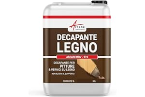 Detergente decapante, Sverniciante per vernici e smalti su legno - 1 L - ARCANE INDUSTRIES