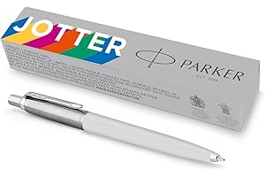 PARKER Jotter Originals - Penna a sfera, colore: Grigio perla, in confezione regalo