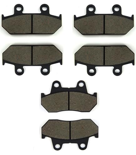 AHL Bremsbeläge VORNE Für Honda GL1500 (1997-2003) & NTV 650 (1988-1997) – 1 Paar, Halbmetallisch