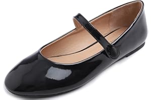 Feversole Women's Mary Jane Fashion，Scarpe Basse Classiche da Donna Décolleté Eleganti Mary Jane con Fibbia Morbida Scarpe da Ballo per Velvet per Donna