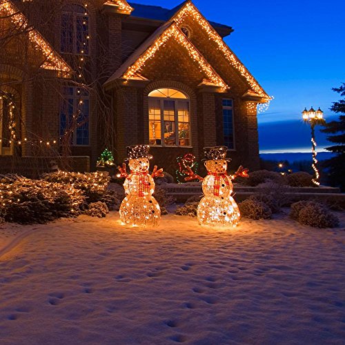 Lichterkette 200er LED TaoTronics warmweiß 20m dimmbare Kupferdraht wasserdicht Sternenlicht außen und innen für Weihnachten Halloween Zimmerdekoration Hochzeit 3 Modi 10 Stufen Helligkeit - 5