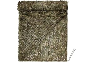 ‎FOUSAM Fousam Camouflage Net Camouflage Net, Hunting, Sun Protection, Military Army Party Decoration, Car Cover, Size 2 x 3 m, 2 x 6 m, 1.5 x 2 m, 1.5 x 4 m, 6 x 6 m