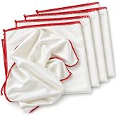 Clim Professional 5 Cloths Polishing Glazing Glassware 70x50cm 200g | Nanomicrofibre, Lint and Fingerprint, Washable, Suitabl