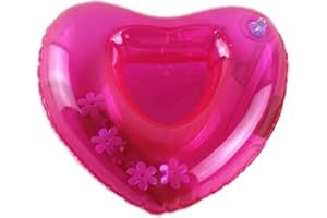 Bargain Wells Heart Inflatable Drink Holder – Pool Bath Hot Tub Cup Float