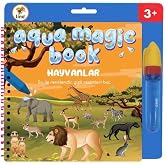 Lino Aqua Magic Book Hayvanlar (Sihirli Boyama Kitabı)