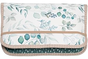 ULLENBOOM ® Windeltasche für unterwegs (Made in EU) - Wickeltasche für bis zu 3 Windeln, Feuchttücher & weiteres Zubehör, Windeletui mit Reißverschluss & Gummiband, klein & lässig