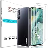 NEWZEROL 3 Pezzi Pellicola Protettiva + 2 Pezzi Protezione della Fotocamera in Vetro Temperato per Oppo Find X2 Neo [ID Impro