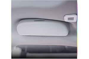 SKTU Car Sunglasses Holder Compatible with Jeep Compass 2017-2024 Glasses Case Glasses Case Holder Car Interior