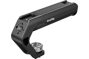 SMALLRIG Leichter Top Handle mit 3/8"-16 Positionierungsstiften for ARRI, winziger oberer Kameragriff nur 113g, hochfester technischer Kunststoffgriff mit Zwei Cold Shoe-Halterungen – 4757
