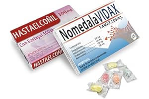 LINFORMAL Pack 2 Cajas PHARMACOÑA | HASTAELCOÑIL + NOMEDALAVIDAX | Caramelos de Broma Divertidos | Regalos Originales y Graciosos para Mujer, Hombre y Amigo Invisible|Artículos de Broma para Adultos