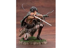 IWBR Attack on Titan Figure Attack auf der Statue von Titan, Blutende Schlacht von Ackerman Kapitän Levi, geschlitzt, PVC-Figur, zum Sammeln, Geschenke, Statue Anime, Modell Dekoration