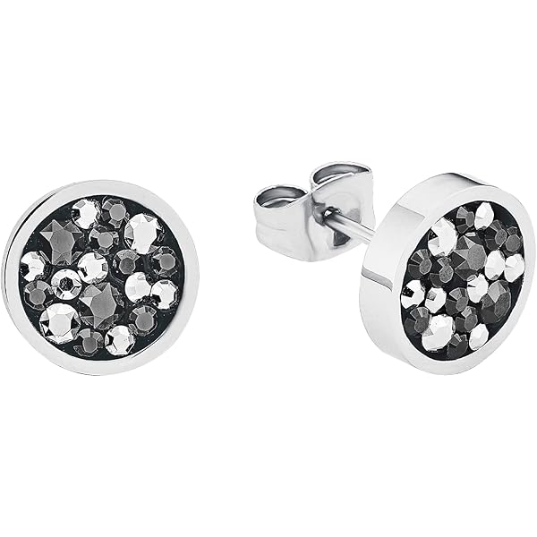 SOFIA MILANI Damen Ohrringe Aus 925er Silber – Mit Zirkonia-Steinen, Rhodiniert, Nickelfrei – In Edler Geschenkbox