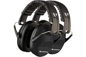 Vanderfields Cascos Antiruido Adultos 26dB | Cascos Cancelación de Ruido | Cascos Insonorizados para Estudiar | Auriculares Aislantes Ruido | Para Estudio, Trabajo, Construcción, Tiro Deportivo