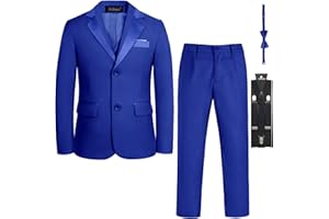 LOLANTA Smoking Schwarz Jungen Anzug, Page Boy Anzüge für Hochzeit