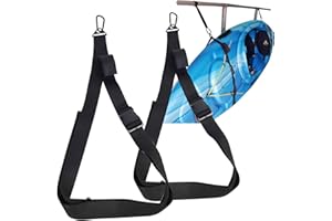Tactical Element Sangle de Suspension pour Kayak, Planche Sup, Planche de Stand-up Paddle et Surf, Rangement Mural ou au Plafond