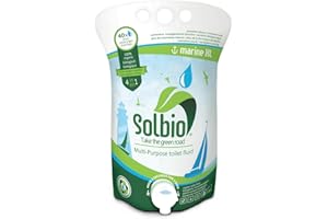 KILDWICK COMPOST TOILETS Solbio Marine XL 1,6L - ökologische Sanitärflüssigkeit/Sanitärzusatz für Campingtoiletten - 40 Anwendungen