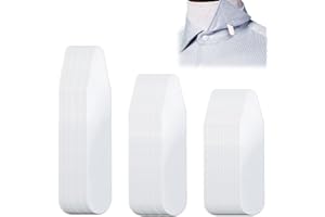 SGERUFZ 120er Set Kragenstäbchen für Herrenhemden - Kragenverstärker aus Stäbchen für einen perfekten Sitz des Hemdkragens, Vater oder Ehemann