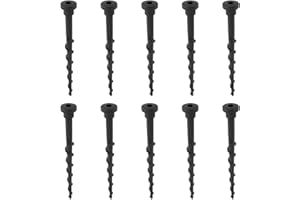 JOOTUEPO Lawn Mow er Charging Station Screws, 10Pcs Ground Hooks Compatible - Husqvarna Automower 105/305 / 308, Accessories for Lawnmowers, Secure Ground Installation, for Garden