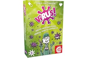 GAMEFACTORY-¡Peligro de contagio, multicolor (Game Factory 646239) - Versión Alemana (idiomas: Alemán, Italiano y Francés)