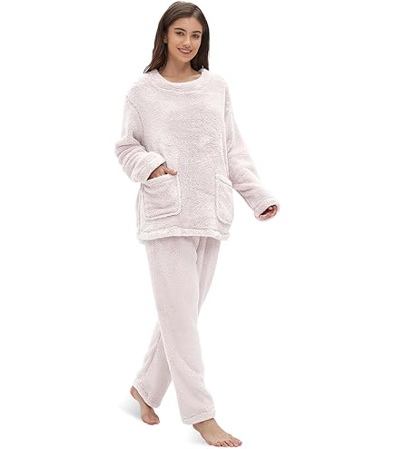 Pyjama Femme Hiver Pilou Pyjama Femme Polaire Hiver Ensemble - Main Image