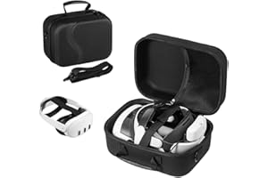 ARVALOLET Schutzkoffer for Quest 3 - Reise- und Aufbewahrungstasche, Kompatibel mit BOBOVR M3 PRO