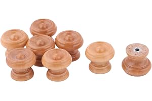 sourcingmap 8 st skåpknappar singel hål design skåp låda garderob draghandtag DE