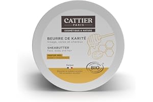 Cattier Beurre de Karité Parfum Miel 100g