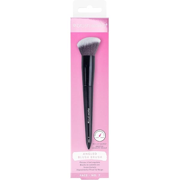 Brushworks HD Konturpinsel – Weicher Synthetischer Pinsel Für Präzises Contouring, Vegan & Tierversuchsfrei