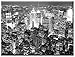 Produktbild OVERLOOKING TIMES SQUARE (schwarz - weiss) , NEW YORK , Häuserschluchten von Manhattan , Digitaldruck auf Künstlerleinwand gedruckt , (schwarz weiss) mit Keilrahmen , Fertigbild direkt zum Aufhängen , New York Bild von Aurélien Terrible, Kunstartikel Keilrahmenbild , Grösse 120 cm x 90 cm , New York Bilder , Wohnen und Dekoration