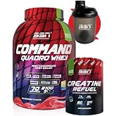 SSN Sports Style Nutrition Quadro Performance Combination 2 (COMMAND 2.1 KG STRAWBERRY CREATINE)
