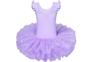 ZNYUNE Niña Tutu Vestido de Ballet Danza Clásico